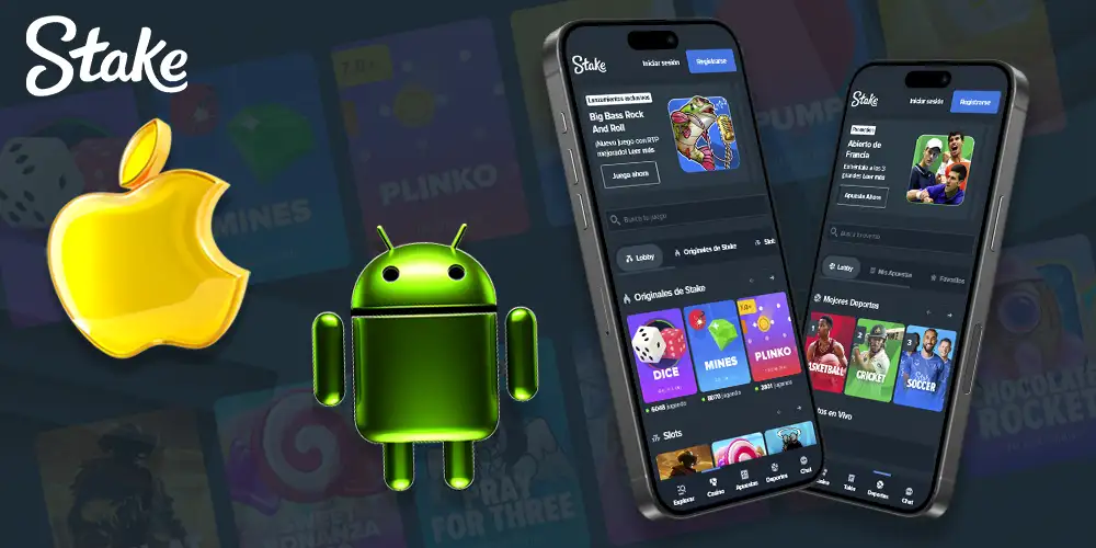 aplicacion movil de stake